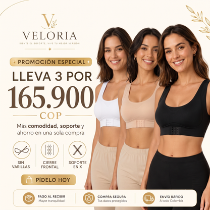 Brasier Corrector de Postura Sin Varillas – Levanta Busto y Máxima Comodidad